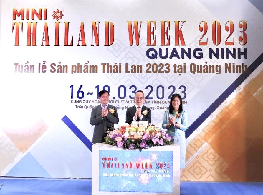 Khai mạc Tuần lễ sản phẩm Thái Lan 2023 tại Quảng Ninh
