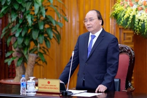 thu tuong lam viec voi to tu van kinh te
