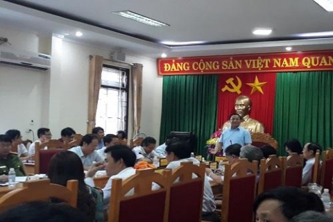 ha tinh doan cong tac tinh uy lam viec ve thuc hien nghi quyet 37 cua bo chinh tri va xay dung nong thon moi tai huyen huong son