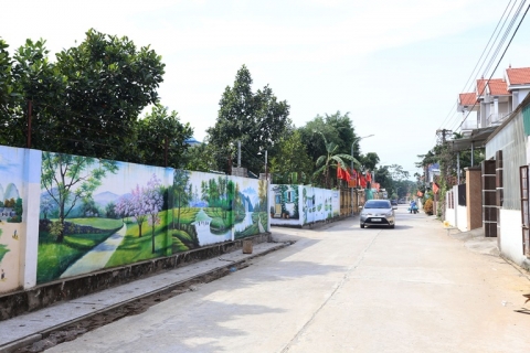 vinh phuc huyen vinh tuong day nhanh tien do xay dung xa nong thon moi nang cao