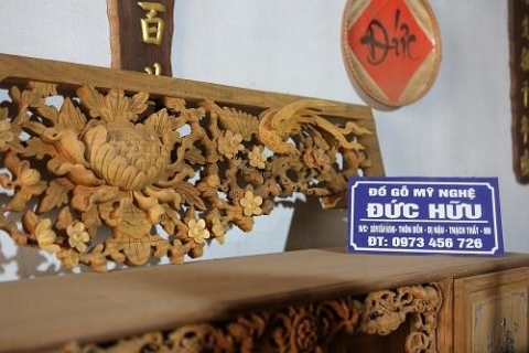 co so go my nghe duc huu niem dam me go va cai tam nguoi tho dua den su thanh cong