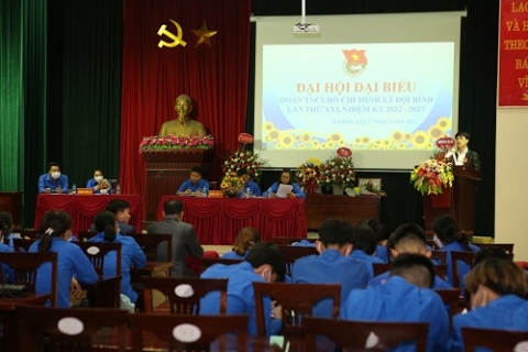 huyen ung hoa ha noi dai hoi doan thanh nien xa doi binh thanh cong tot dep