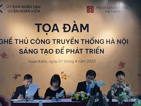 quan hoan kiem to chuc toa dam nghe thu cong truyen thong ha noi sang tao de phat trien