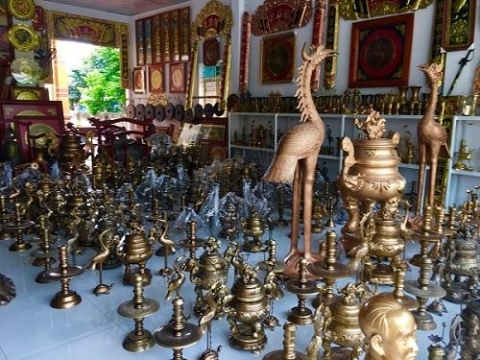 thanh hoa phat trien san pham luu niem gan voi lang nghe truyen thong