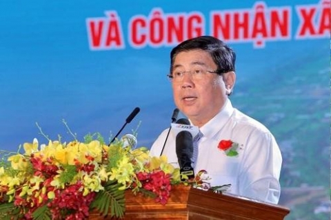 tp ho chi minh cong bo quyet dinh cua thu tuong huyen can gio dat chuan nong thon moi