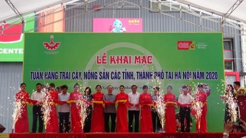 khai mac tuan hang trai cay nong san cac tinh thanh pho tai ha noi nam 2020
