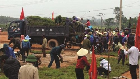 huyen bo trach quang binh khoi sac nong thon moi van trach