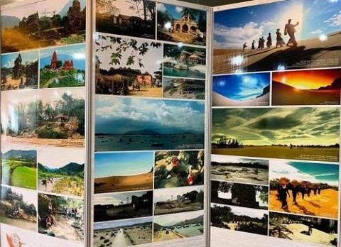 trien lam di san tu lieu hinh anh dong trong quang ba du lich viet nam