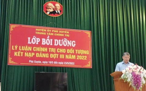 trung tam chinh tri huyen phu xuyen ha noi nhieu ket qua noi bat trong 6 thang dau nam