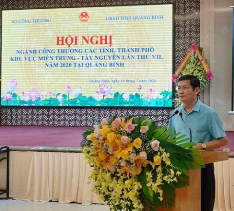 hoi nghi nganh cong thuong cac tinh thanh pho khu vuc mien trung tay lan thu vii nam 2020