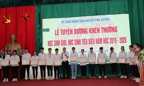 huyen phu xuyen ha noi tuyen duong hoc sinh gioi hoc sinh tieu bieu nam hoc 2019 2020