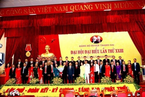 dong chi dinh truong tho tai dac cu bi thu huyen uy thanh oai khoa xxiii