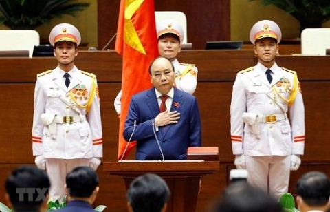 toan van bai phat bieu nham chuc cua chu tich nuoc nguyen xuan phuc
