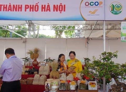 150 doanh nghiep tham gia tuan hang quang ba nong san san pham ocop ha noi