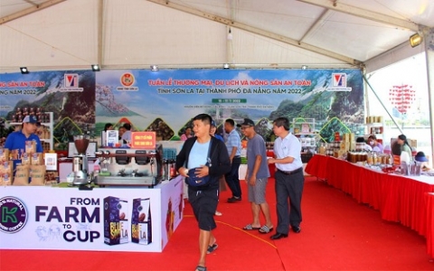 dac sac tuan le thuong mai du lich va nong san an toan tinh son la tai tp da nang nam 2022