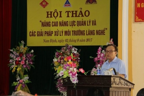 hiep hoi lang nghe viet nam cuc cong nghiep dia phuong bo cong thuong to chuc hoi thao nang cao nang luc quan ly va cac giai phap xu ly moi truong lang nghe