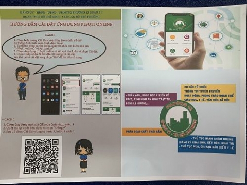 phuong 15 quan 11 to chuc le cong bo ung dung cai cach hanh chinh