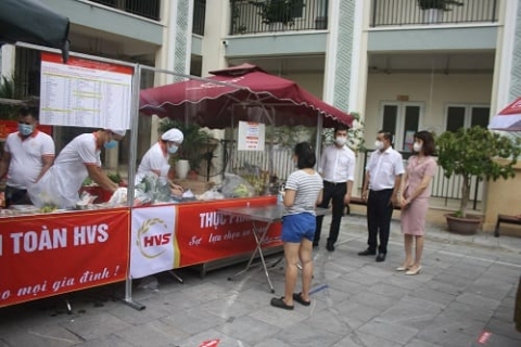 hoan kiem hn trien khai diem ban hang luu dong tai phuong hang gai