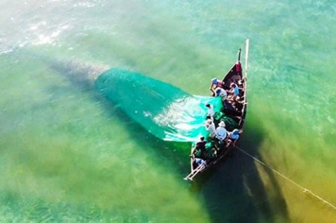 quang tri nghe keo xam danh bat thuy san gan bo