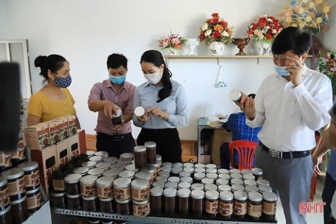 ha tinh 16 san pham tham gia danh gia phan hang san pham ocop dot 1 nam 2021