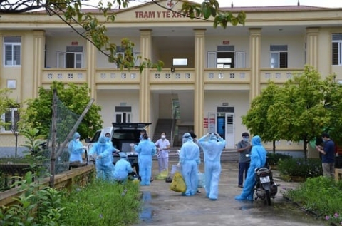 thanh hoa them 14 ca nhiem covid 19 lien quan den diem dich thi tran nong cong