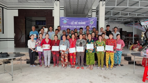 hau giang to chuc be giang 22 lop tap huan tof thuoc du an chuyen doi nong nghiep ben vung vnsat