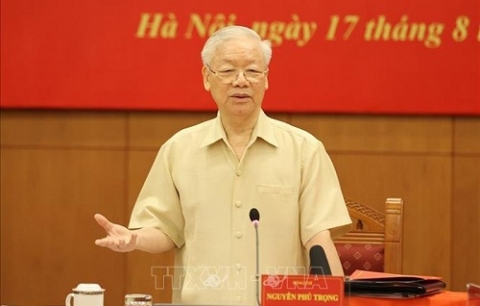 phien hop thu 22 cua ban chi dao trung uong ve phong chong tham nhung tieu cuc