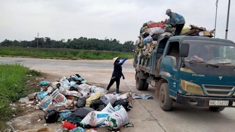 vinh phuc tang cuong thuc hien cac giai phap quan ly thu gom xu ly chat thai