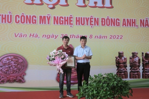 huyen dong anh to chuc hoi thi san pham thu cong my nghe nam 2022