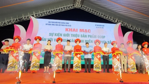 ha noi khai mac su kien gioi thieu san pham ocop gan voi van hoa cac tinh mien nui phia bac