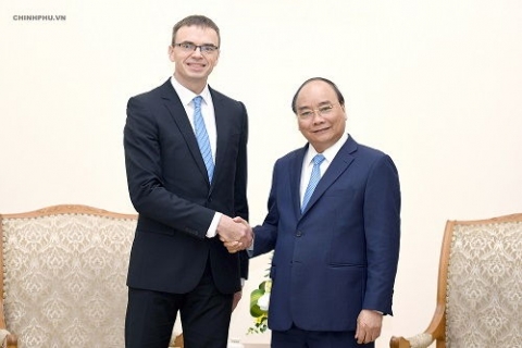 thu tuong hoan nghenh cac chuyen gia estonia ve chinh phu dien tu sang viet nam