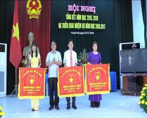 truong thcs thanh an hai duong diem sang trong phong trao day va hoc