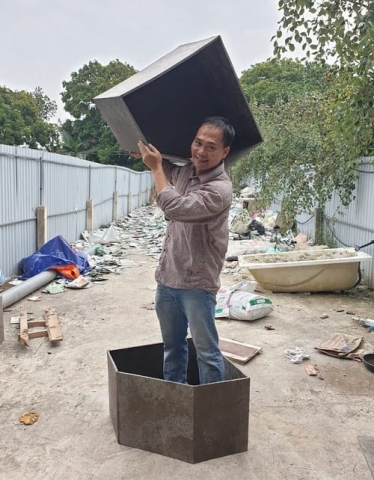 lai o to nhat vo hop sua ve tai che kien truc su bien rac thanh tien