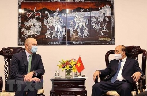 chu tich nuoc tiep cac doanh nghiep nang luong hang dau hoa ky