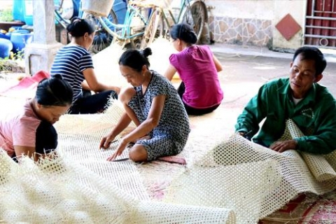 thai binh buc tranh cua lang nghe va nghe co nhieu doi moi