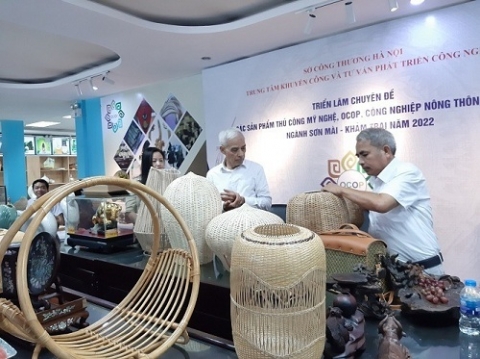 ha noi trien lam san pham mau thiet ke hang thu cong my nghe moi sang tao nam 2022 se dien ra tu 7 910