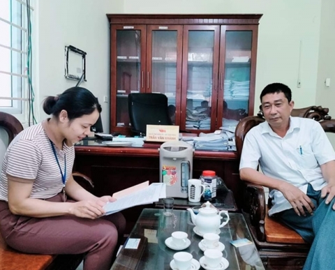 huyen ba vi ha noi xa cam linh day manh phong trao xay dung nong thon moi