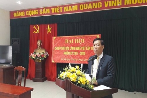 dai hoi chi bo thoi bao lang nghe viet nhiem ky 2017 2020 thanh cong tot dep