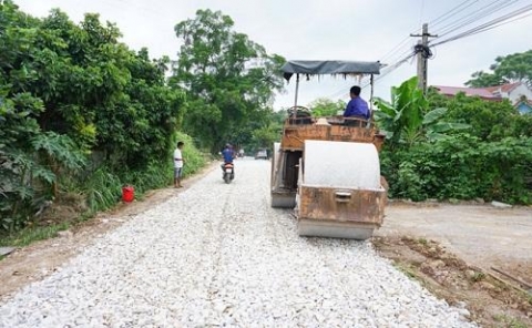 thai nguyen nhieu thanh qua trong xay dung nong thon moi