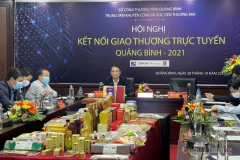quang binh ket noi tieu thu nong san truc tuyen hieu qua