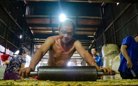 luu luyen huong thom o lang banh com an giang