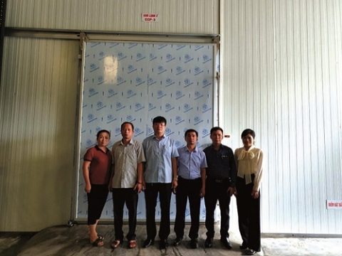 bac giang nghiem thu de an ho tro ung dung may moc thiet bi trong bao quan cac san pham nong san