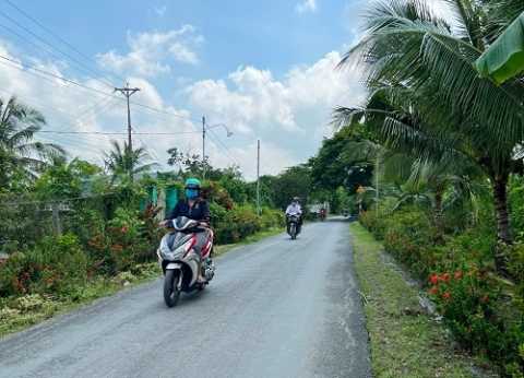 an giang hieu qua mo hinh duong hoa xom dep
