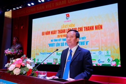 ky niem 60 nam ngay thanh lap tap chi thanh nien va tong ket trao giai cuoc thi viet vuot len so phan lan thu v