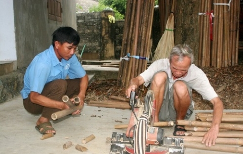 lang nghe van trang tha trum bat luon o nghe an