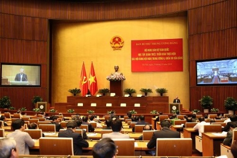 to chuc hoi nghi toan quoc quan triet nghi quyet trung uong 8 khoa xii