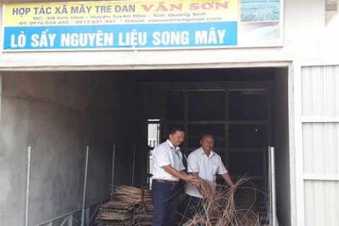 xa kim hoa quang binh phat trien kinh te xa hoi coi trong cong tac trong va bao ve rung