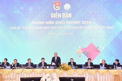 thu tuong du dien dan thanh nien khoi nghiep