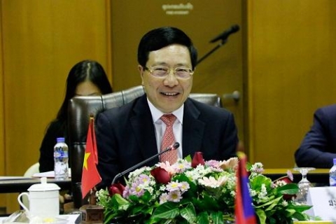 pho thu tuong bo truong ngoai giao pham binh minh tham chinh thuc cong hoa dan chu nhan dan lao