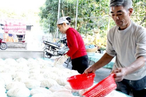 thai binh bun coi truyen thong